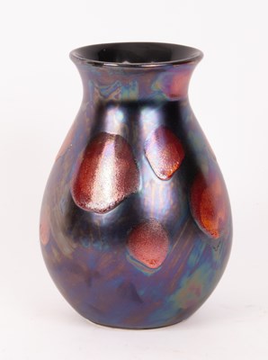 Lot 155 - A Poole pottery Galaxy vase