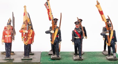 Lot 296 - A large quantity of toy soldiers