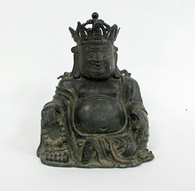 Lot 1199 - A late Ming figure of Putai, South East Asia,...