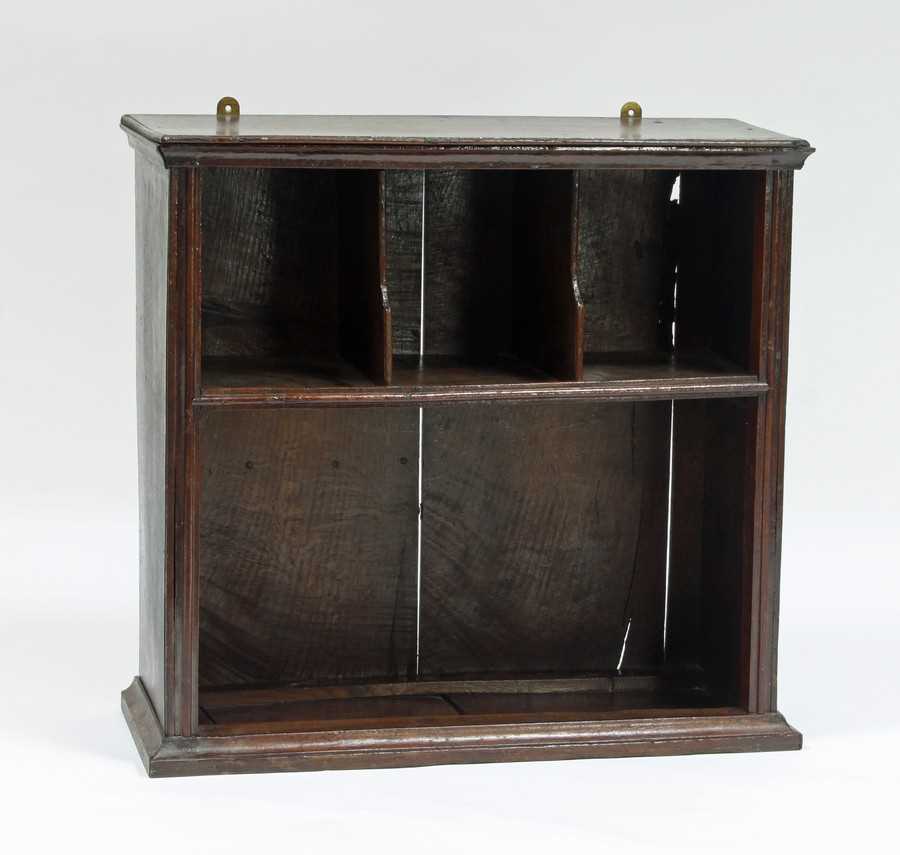 Lot 48 - A 17th Century set of wall shelves with...