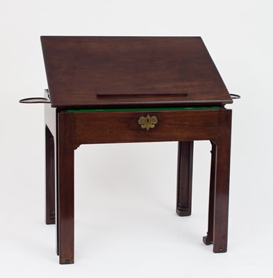 Lot 95 - A George III mahogany architect's table, circa...