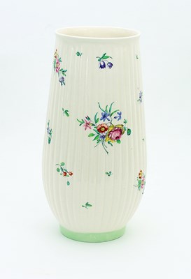 Lot 252 - An Olde Bristol porcelain vase by Clarice...