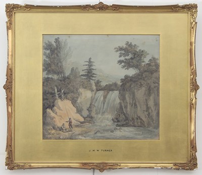 Lot 336 - After J M W Turner/Fisherman near a...