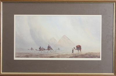 Lot 349 - Otto Tilche/Camel Troops before the...