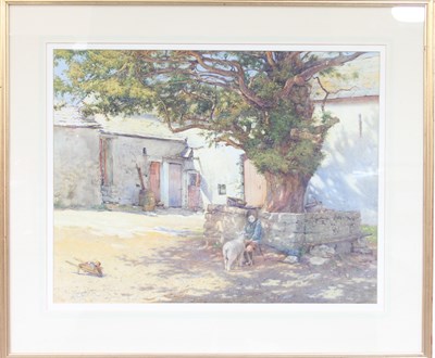 Lot 368 - Percy Brooke/The Pet Lamb/signed lower...