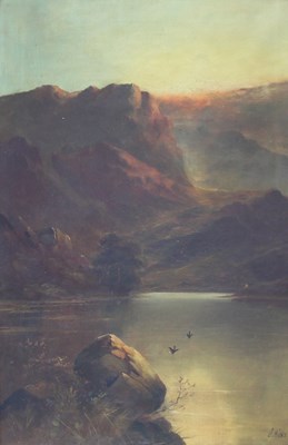 Lot 422 - David Hicks/Highland Loch with...