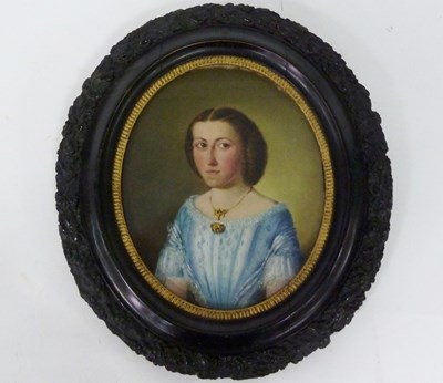 Lot 429 - 19th Century German School/Portrait of Marie...