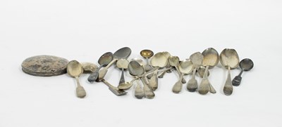 Lot 438 - Sundry plated silver cutlery