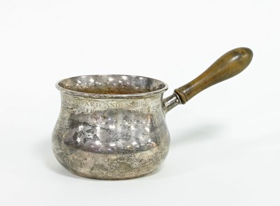 Lot 476 - A large silver brandy warmer, Sheffield 1912,...