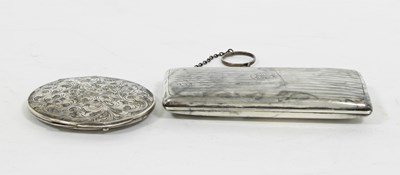 Lot 508 - A lady's silver evening bag, W N Ltd...