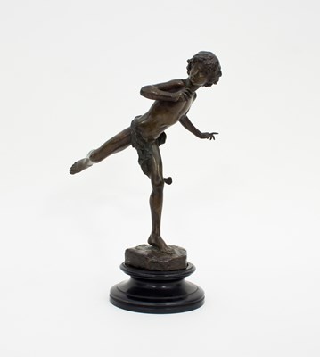 Lot 673 - Jean Antoine Injalbert, Hippom??ne, bronze...