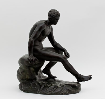 Lot 677 - Chiurazzi workshop Napoli, bronze figure of...