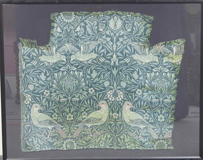 Lot 726 - A fragment of William Morris woven fabric ,...