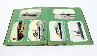 Lot 744 - A postcard album of early 20th Century cards...