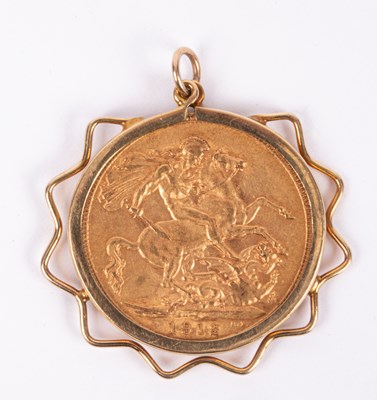 Lot 123 - A 1912 full sovereign