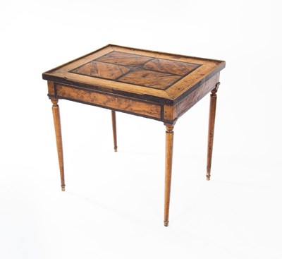 Lot 107 - An 18th Century French yew wood, walnut and...