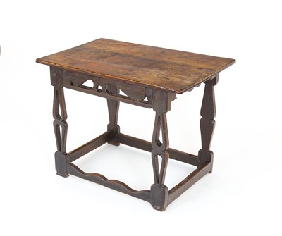 Lot 141 - A 17th Century side table, possibly an altar...