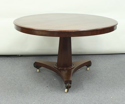 Lot 163 - A Victorian mahogany breakfast table with...