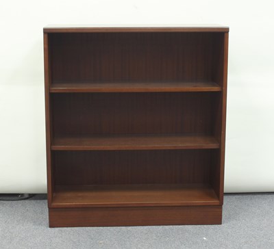 Lot 166 - A G-Plan open bookcase, 81cm wide