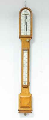 Lot 339 - An Admiral Fitzroy's Storm barometer and...