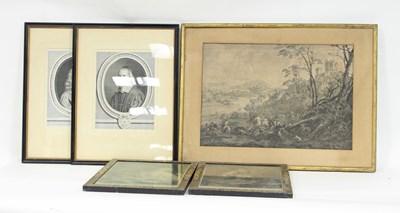 Lot 463 - Nanteuil after Ferdinand/Portrait of the...