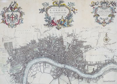 Lot 471 - New Plan of The City of London, Westminster...