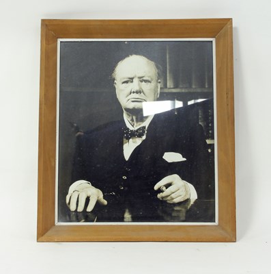 Lot 474 - Sir Winston Churchill, photograph by The...