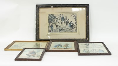 Lot 484 - Early 19th Century English School/Humorous...