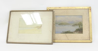 Lot 515 - G L Hall/Mountain Lake/signed and dated...