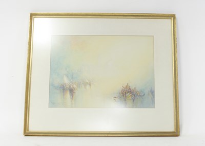 Lot 521 - Frank Wasley (British 1848-1934)/Lifting Mists,...