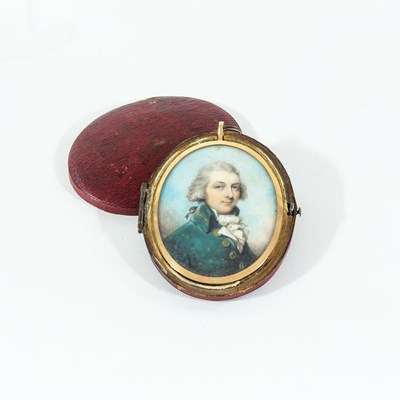 Lot 545 - Philip Jean/Portrait miniature of James Bayley,...