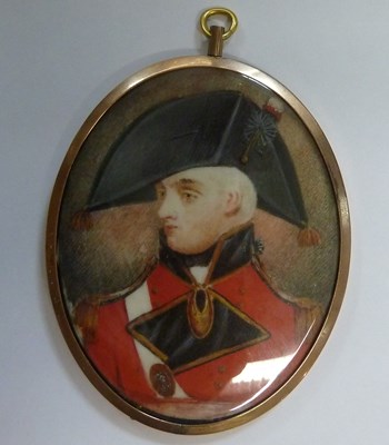 Lot 554 - 18th Century English School/Portrait Miniature...