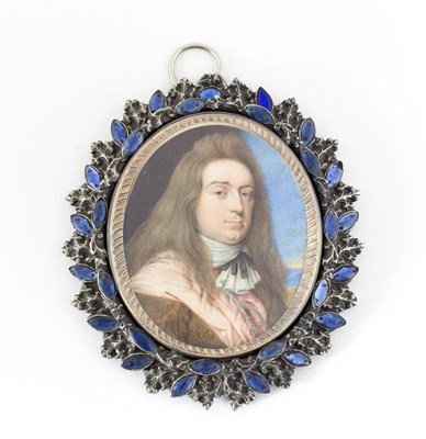 Lot 556 - Follower of Samuel Cooper/Portrait Miniature...