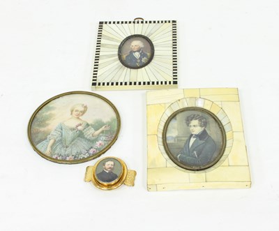 Lot 565 - French School, circa 1900/Portrait Miniature...