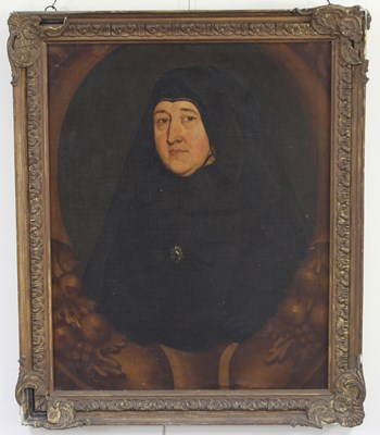 Lot 603 - English School/Portrait of a Lady in...