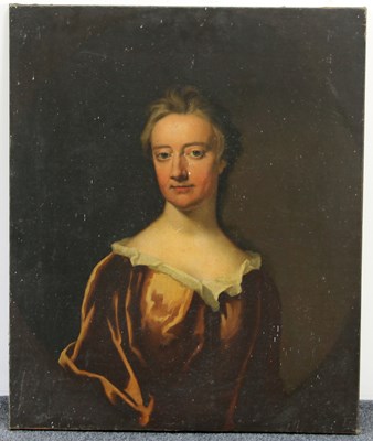 Lot 611 - Circle of Michael Dahl/Portrait of a Lady/oil...