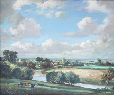 Lot 619 - Max Hofler/The River Bed, Shillingford,...