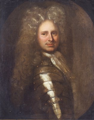 Lot 627 - Sir Godfrey Kneller (1646-1723)/Portrait of...