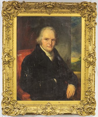 Lot 650 - English School, circa 1850/Portrait of Mr and...