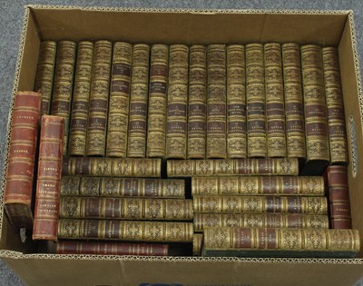 Lot 695 - Thackeray (W M) Complete Works, 26 volumes...