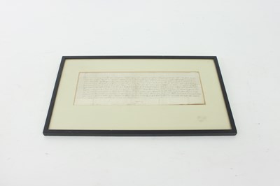 Lot 719 - Deed of sale dated 16th August 1403, between...