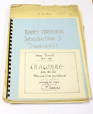 Lot 727 - Printed Music Scores, many inscribed to Sir...