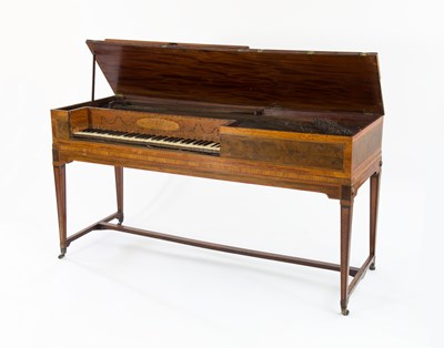 Lot 737 - A five-octave clavichord by Schon and Larsen,...