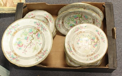 Lot 771 - A Spode Indian Tree pattern part dessert...