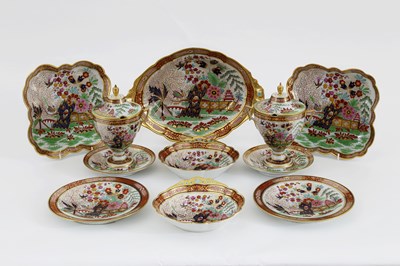 Lot 798 - A Barr (Worcester) Japan pattern part...