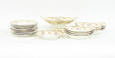 Lot 851 - A Spode Felspar Porcelain dessert service,...