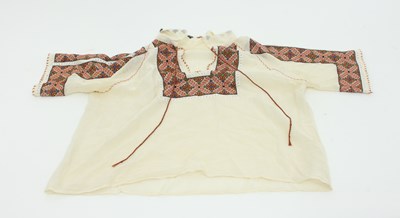 Lot 930 - A silk and needlework chemise, circa 1890