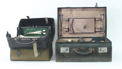 Lot 1018 - A gentleman's dressing case by W & J Milne,...