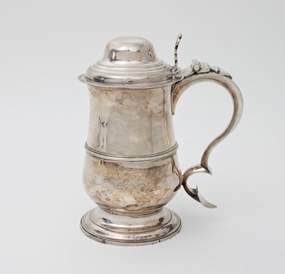 Lot 1103 - A George III silver tankard, Peter & Anne...