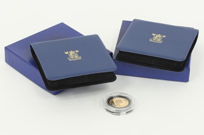 Lot 1173 - Two gold sovereigns, 1979